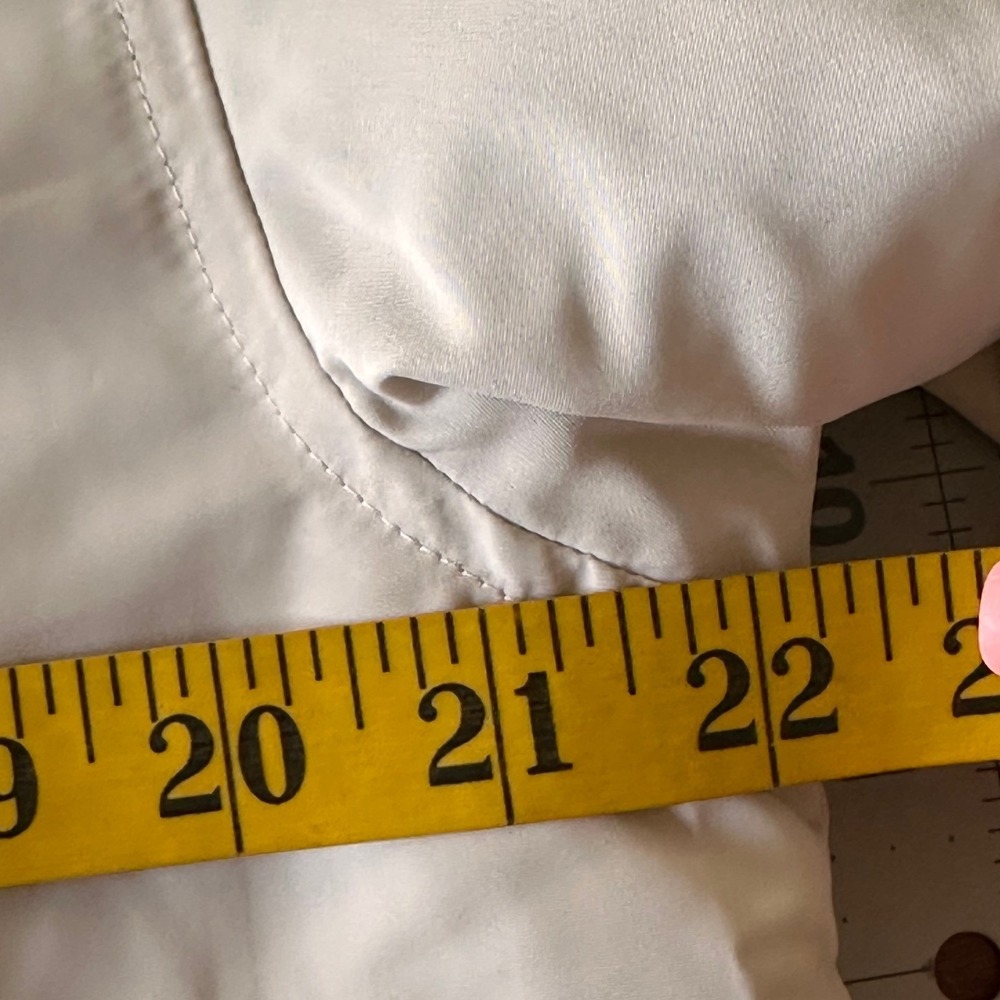 Alo Yoga NWT SZ XS Explorer Button Down Bone White Oversized Shacket W5114R - Picture 15 of 16